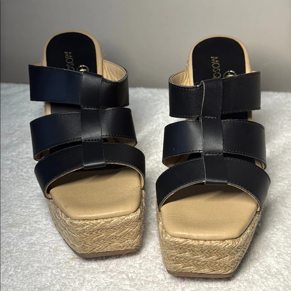 Mosquitos Sandals Espadrilles Wedge High Heel Platform size 7 - Picture 10 of 11